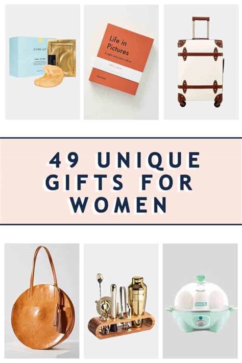 unique gift ideas for women